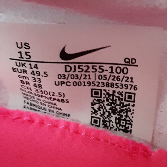 Nike ZoomX Dragonfly Racing Spike Rawdacious DJ5255-100 Men's size 15M - Picture 7 of 8